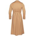 thumbnail image 5 of TIMIFIS Men's Full Length Trench Coat Long Wool Overcoat Winter Windbreaker-Mint Green - Fall, 5 of 5