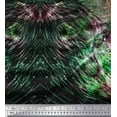 thumbnail image 2 of Soimoi Poly Crepe Fabric Tiger Panel Print Fabric by metre 42 Inch Wide, 2 of 3