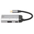 thumbnail image 3 of YLSHRF Adaptateur Ethernet pour Ordinateur Portable, Adaptateur Ethernet 3 en 1 10/100/1000 Mbps PD Charge Rapide USB vers RJ45 pour //OS X/iOS, Adaptateur USB vers Ethernet, 3 of 8