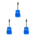 thumbnail image 2 of QualitChoice Ceramic Nail Grinding Drill Bit Gel Removal Manicure Polishing Tool No.14 3Set, 2 of 6