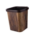 thumbnail image 1 of Indoor Rubbish Can Large Dustbin Garbage Container Toilet Waste Bins Wastebasket Square 15L, 1 of 9