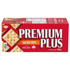 Premium Plus Salted Crackers hauts