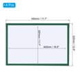thumbnail image 2 of Unique Bargains A3 Magnetic Sign Holder, 4 Pack Magnetic Display Frame Self-Adhesive Picture Frame for Refrigerator, Green, 2 of 7