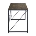 thumbnail image 3 of Pemberly Row 55" Home Office Desk Computer Writing Study Table Black, 3 of 6