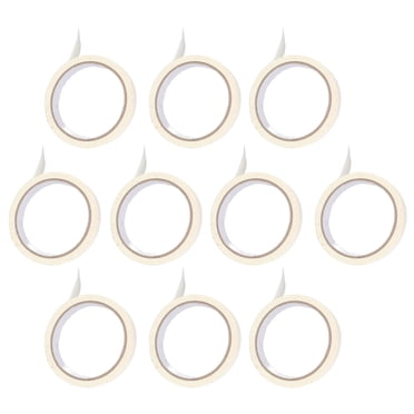 White Masking Tape, Writable Surfaces 10 Rolls White Painters Tape  For Arts For DIY