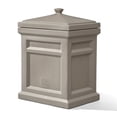 thumbnail image 2 of Step2 Mocha Express Parcel Delivery Outdoor Package Security Box for Porch, 2 of 5