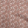 thumbnail image 1 of oneOone Velvet Peach Fabric Sports Sewing Material Print Fabric By The Yard 58 Inch Wide, 1 of 4