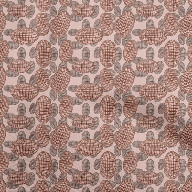 oneOone Velvet Peach Fabric Sports Sewing Material Print Fabric By The Yard 58 Inch Wide