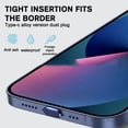 thumbnail image 3 of SharkTRUE Anti Dust Plug for iPhone, Dust Plug Cover Charging Port Protector Cap, Anti Dust Plug for iPhone 15 / 15Pro / 15 Pro Max / 15Plus Charge Port Plugs Stopper Mobile Phone Protection Cap, 3 of 8