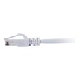 thumbnail image 3 of C2G 4ft Cat6a Snagless Unshielded (UTP) Network Patch Ethernet Cable-White - Patch cable - RJ-45 (M) to RJ-45 (M) - 4 ft - UTP - CAT 6a - molded, snagless, stranded - white, 3 of 4