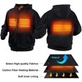 thumbnail image 2 of Heated Hoodie with Battery and Charger (Unisex), 2 of 7