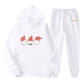 thumbnail image 1 of TIMIFIS Survêtement pour Homme 2 Pcs à Capuche, Ensemble de Sport Athlétique, Chandail à Enfiler Décontracté pour Course, Jogging, Ensemble de Tenue de Sport SetsFall, 1 of 8