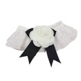 thumbnail image 2 of CBFFDC Pet Neck Circle Pet Collar Princess Style Three dimensional Flower Lace Comfortable Wear Elastic Strap Up Adorable Triangle Dogs Cats, 2 of 6