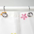 thumbnail image 4 of 12Pcs/Set Curtain Hooks Decorative Easy to Operate Stainless Steel Waterproof Rhinestone Curtain Hanger Household Supplies, 4 of 10