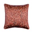thumbnail image 1 of Throw Pillow Covers, Rust 18"x18" (45x45 cm) Cushion Cover, Printed Velvet Printed Velvet Throw Pillow Cover For Sofa, Abstract Pattern Modern Style - Sandstone, 1 of 4