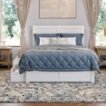 thumbnail image 3 of AFI Canyon Full Wood Platform Bed with Footboard & 2 Storage Drawers in White, 3 of 31