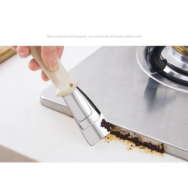 Suncoda Shovel Ice, Metal Frice Ice Clean Ice Box Ice Shovel Miniature Fruit Vegetable Cutter
