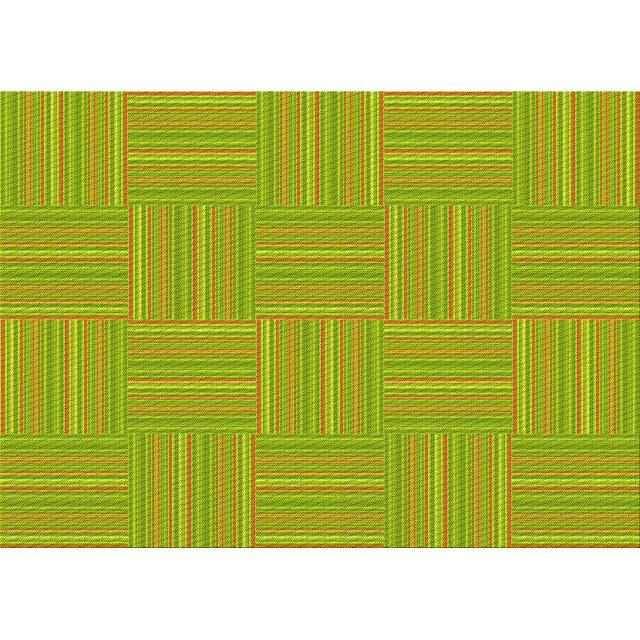 Ahgly Company Machine Washable Indoor Rectangle Transitional Dark Yellow Green Area Rugs, 2' x 4'