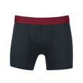 thumbnail image 2 of Lucky Brand Men's Dark Grey Multicolor Waistband 4 Pack Boxer Briefs (S01), 2 of 11