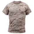 thumbnail image 1 of Rothco Digital Camo T-Shirt - Desert Digital Camo, 3X-Large, 1 of 2