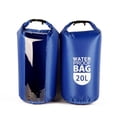 thumbnail image 1 of Unatoiry Sac Étanche d'Extérieur Double Sac à Main une Épaule Léger Grande Capacité Sacs en PVC Imperméables Natation Randonnée Canotage Noir 10 L Épaule Simple 1 Ensemble, 1 of 6