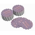 thumbnail image 3 of Inkdotpot Pack Of 100 Real Rose Gold Foil Paper Tags Happy Birthday Favor Hang Tags, 3 of 6