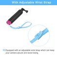 thumbnail image 3 of Unique Bargains Waterproof Floating Hand Grip Selfie Stick Handle with Adjustable Wrist Strap, Red & Black, 3 of 7