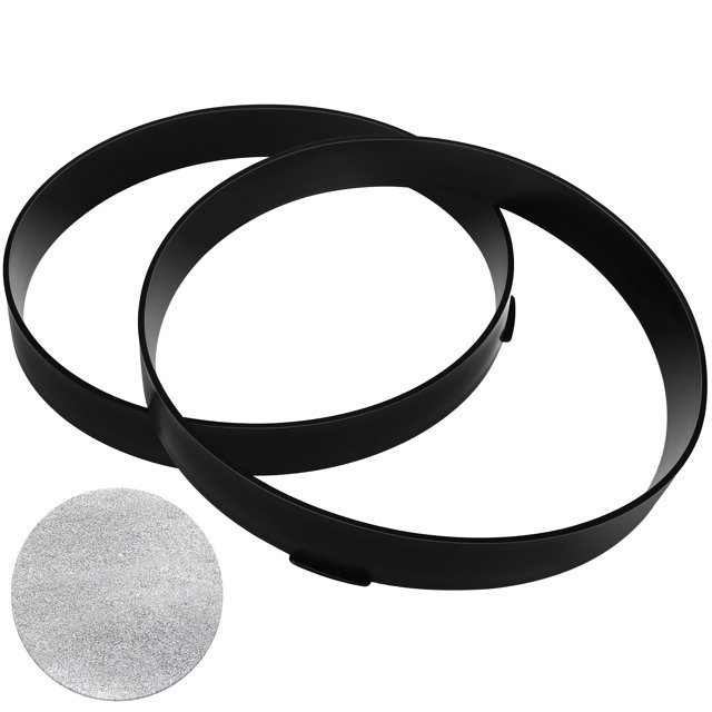 2Pcs DIY Reusable Garden Path Paving Mold Crescent Molds Brick Stone DIY Molds Tool for Garden