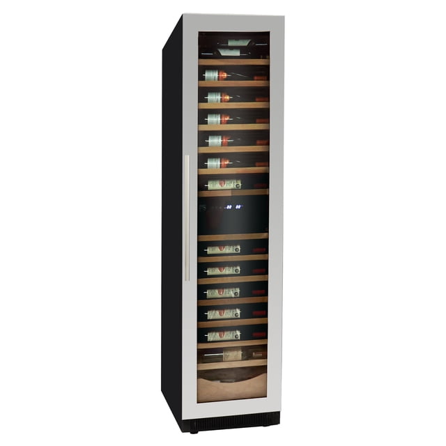 Kenmore Elite 111 Bottle Wine Fridge, Dual Zone 18" Built-In/Freestanding