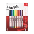 thumbnail image 1 of Sharpie Permanent Markers, Ultra Fine Point, Classic Colours, 8 Count, 1 of 6