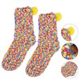 thumbnail image 2 of 1 Pair Adorable Sleeping Socks Household Stockings Thick Warm Socks with Box, 2 of 7