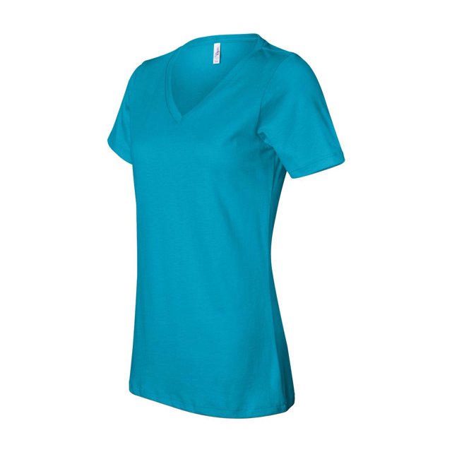 Bella + Canvas T-Shirt Décontracté Col en V pour Femmes