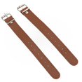 thumbnail image 3 of Children\'s Bicycle Leather Basket Strap With Metal Buckle Adjustable Kids Bike brown, 3 of 8
