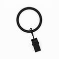 thumbnail image 3 of Mainstays 1" Black Curtain Clip Rings (7 Pack), 3 of 6