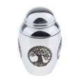 thumbnail image 2 of TISHITA Mini Urne de Crémation Funéraire en Acier Inoxydable Contenant Pot Arbre de Vie 25 x 16 mm, 2 of 6