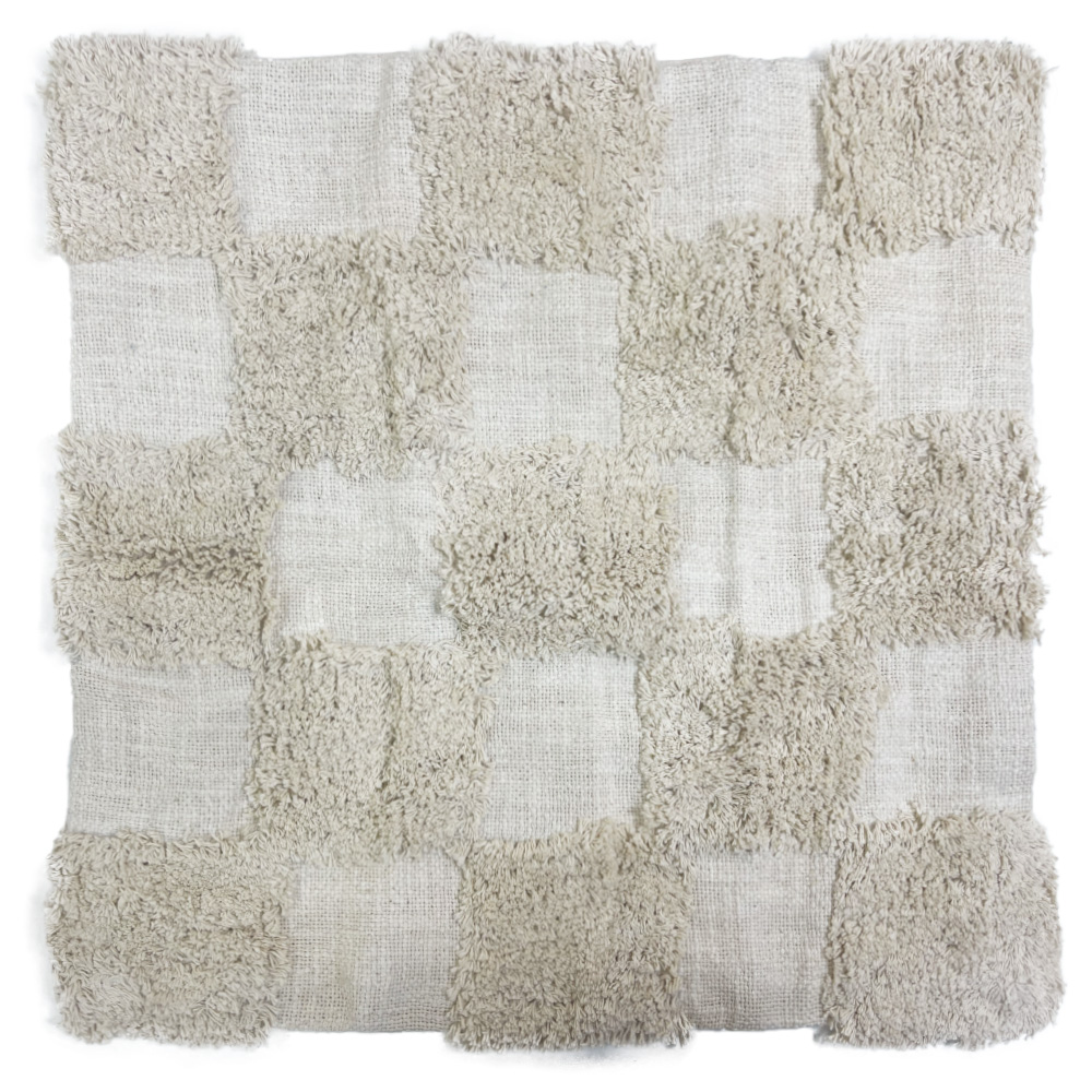 Mainstays Housse de coussin décoratif – Hazel Taupe, coussin décoratif texturé