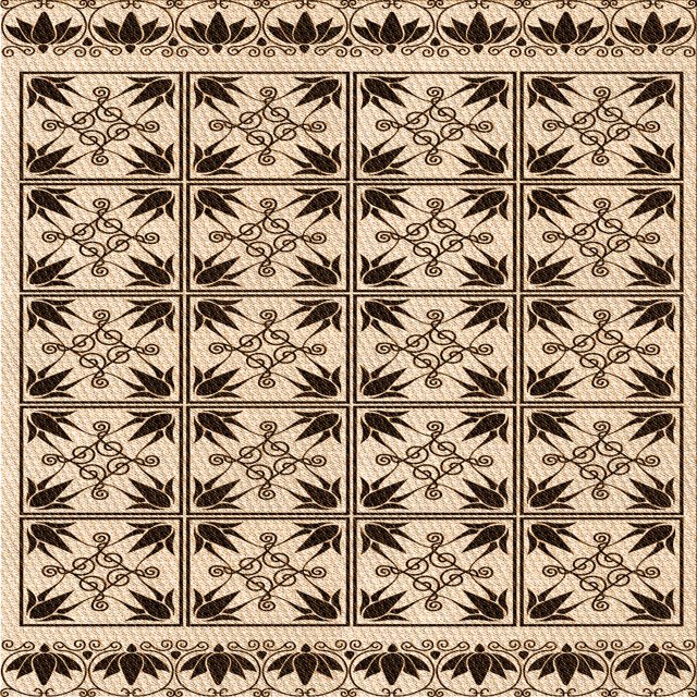 Ahgly Company Tapis d'Intérieur Lavable en Machine Carré Transitionnel Blond Doré Or, 6 Pieds Carré