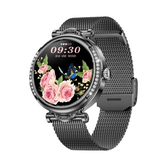 Wzzjkit Female Smartwatch 1.27 inch Screen Bluetooth Call Physiological Period Reminder, Watch Bluetooth Call Offline Payment Watch