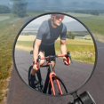 thumbnail image 4 of Bike Mirror Bar End Bicycle Rear View Mirror Bicycle Wide Angle Rear View Mirrors 360°Adjustable Lens Bike Mirrors, 4 of 4