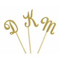 thumbnail image 2 of Darling Souvenir| Custom Initials Wedding Cupcake Toppers| Personalized Party Dessert Decorations - Pack Of 20, 2 of 3