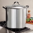 thumbnail image 3 of Tramontina 22 Qt Stainless Steel Covered Stock Pot, 3 of 8
