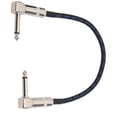 thumbnail image 3 of 11.8in Instrument Instrument Cable Guitar Cable Cable Weave Copper Pedal Cable Patch Leads with  Manufacturing Quality and Ultra Low Capacitance, 3 of 7