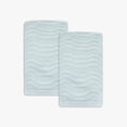 thumbnail image 1 of Mainstays Kids 2pk Hand Towel, Light Blue Waves, 1 of 5