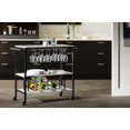 thumbnail image 1 of South Shore Maliza Bar Cart, in Faux Carrara Marble, 1 of 12