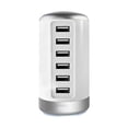 thumbnail image 1 of Lksixu 6 USB Smart Fast Charger 6A Multi-port USB Cylindrical Charger,applicable To Android And IOS Mobile Phones, MP3/MP4, Cameras, Tablets,etc. Fast Charging Socket fast charging socket Electronics, 1 of 7