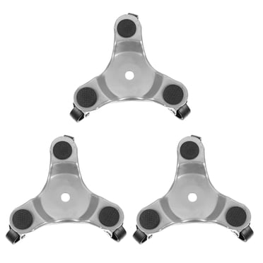 3pcs Steel 3 Wheel Mover's Dolly Moving Furniture Dolly Furniture Movers