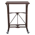 thumbnail image 4 of Origami Folding Computer Desk for Office, Students & Gaming, Vintage Bronze, 4 of 9