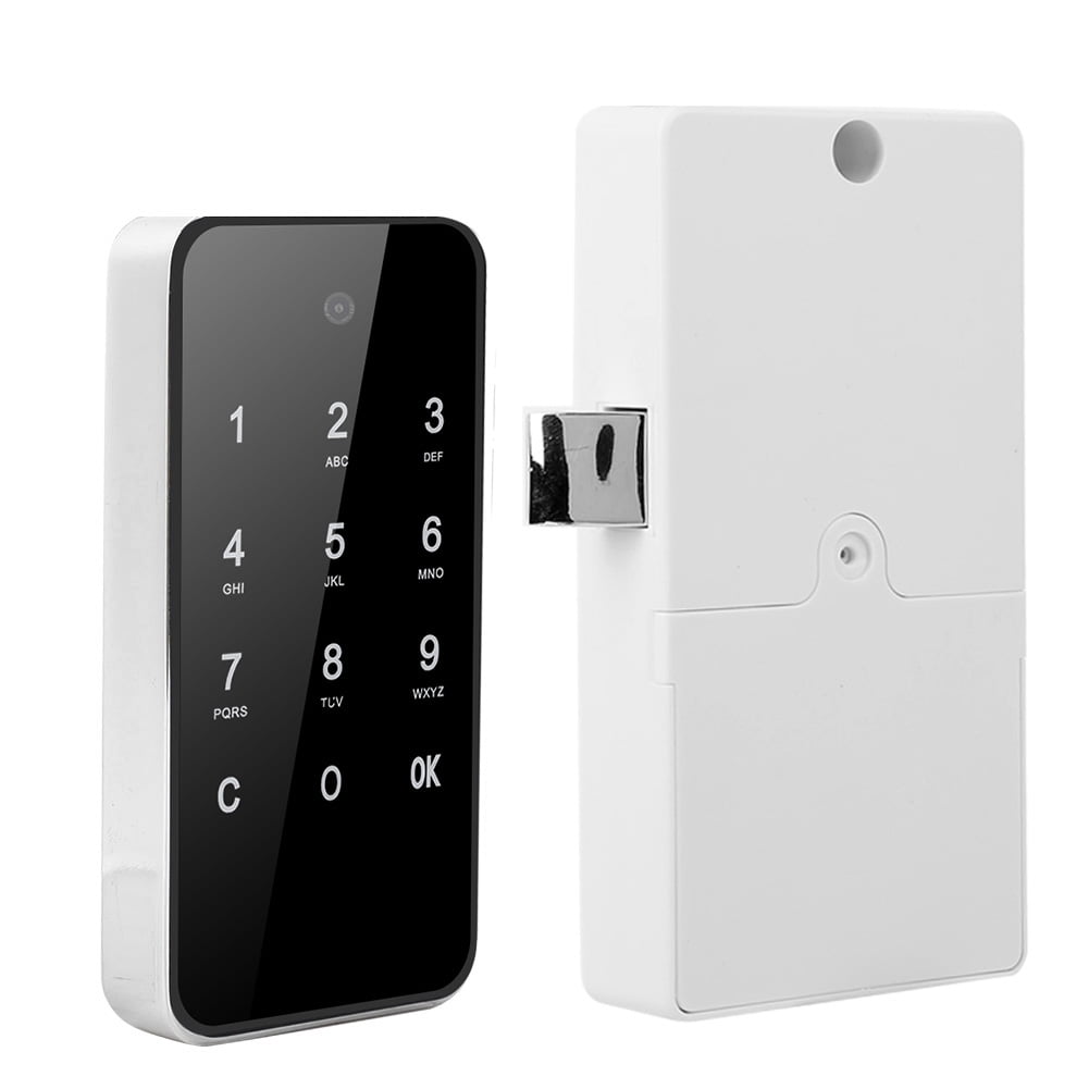 Keyboard Access Control Smart Keyless Digital Lock, Easy To Operate Password Cabinet Lock, Locker Factory Gym Residence Community For File Cabinet Gold,Silver