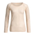 thumbnail image 4 of Chemise en Maille Transparente à Manches Longues pour Femmes Polyester pour Superposition dans Différentes Saisons, 4 of 5