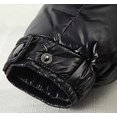 thumbnail image 3 of Shiny down jacket men's winter jacket stand collar down jacket with hood, 3 of 4